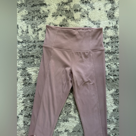 Athleta ELATION HYBRID leggings (XXS) Mauve - Picture 5 of 7